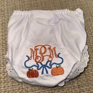 Multiple Size 1 & Size M monogrammed mPm Bloomers